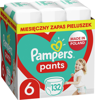 Підгузки-трусики Pampers Pants MTH Розмір 6 (15+ кг) 132 шт (8006540068632)