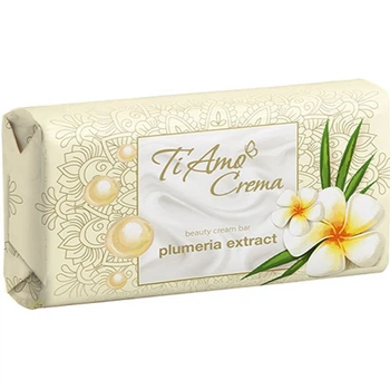 Косметичне крем-мило тверде Ti Amo Crema з екстрактом плюмерії, 125 г