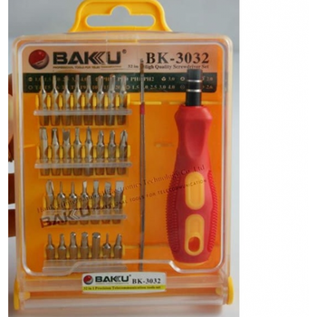 Набор отвёрток BAKKU BK-3032(Ручка+28насадок),Box