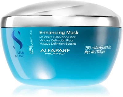 Маска для кучерявого волосся надає блиск Alfaparf Semi Di Lino Curls Enhancing Mask 200 мл