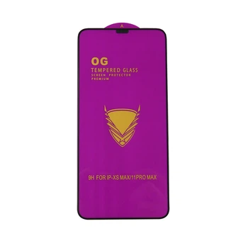 Защитное стекло OG (В упаковке) Apple iPhone 11 Pro Max/XS Max Black