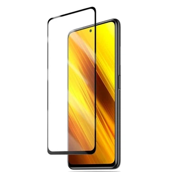 Защитное стекло 5D Xiaomi Poco X3/Poco X3 Pro Black