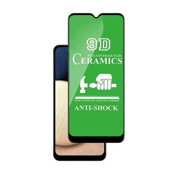 Защитное стекло Ceramic Samsung A02s/M02s/A03s/A02/M02 Black