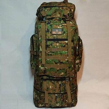 Армійський рюкзак 100 л Піксель темний