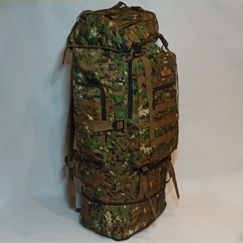Армійський рюкзак 100 л Піксель темний