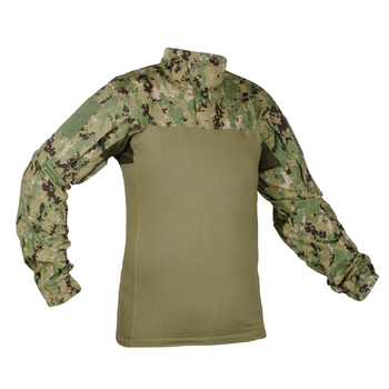 Тактическая рубашка Emerson Assault Shirt XXL зеленый камуфляж AOR2 2000000101804