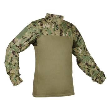 Тактическая рубашка Emerson Assault Shirt XS зеленый камуфляж AOR2 2000000101972