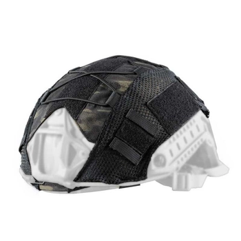 Кавер на шлем OneTigris Tactical Helmet Cover для Ops-Core FAST PJ Helmet M/L черный мультикам 2000000103433