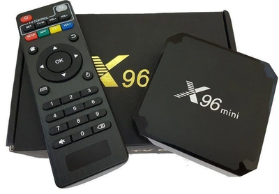 Приставка смарт тв бокс Smart TV Box x96 mini 4-ядерна 2Гб/16Гб андроїд 7.1.2