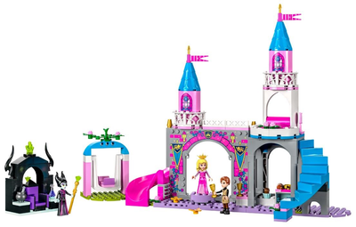 Zestaw klocków LEGO Disney Princess Zamek Aurory 187 elementów (43211)