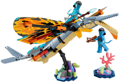 Zestaw klocków LEGO Avatar Przygoda ze skimwingiem 259 elementów (75576)