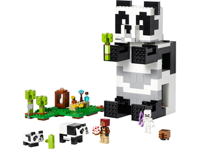 Zestaw klocków LEGO Minecraft Rezerwat pandy 553 elementy (21245)