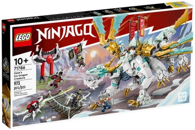 Конструктор LEGO Ninjago Істота Крижаний Дракон Зейна 973 деталі (71786)