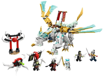 Zestaw klocków LEGO Ninjago Istota Lodowy smok Zane’a 973 elementy (71786)