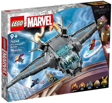 Zestaw klocków LEGO Super Heroes Quinjet Avengersów 795 elementów (76248)