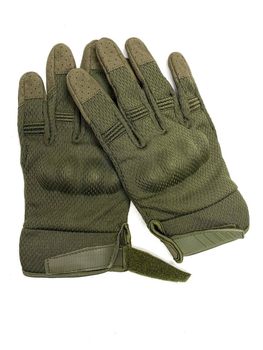 Військові тактичні рукавиці олива (L)