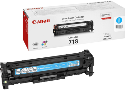 Toner Canon 718 C (2661B002)