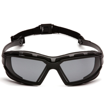 Тактичні окуляри балістичні Pyramex Highlander Plus Safety Goggles Сірі захисні для стрільби