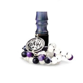 Персональный мундштук Personalka Stone White/Violet