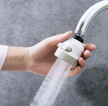 Заощаджувач води Water Saver NEW 360 градусів, насадка на кран (аератор), водозберігаюча насадка