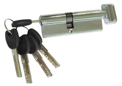 Цилиндровый механизм USK ZC-90 (35x55) ключ/поворотник Никель