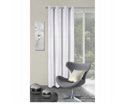 Штора Decority Maroko 250 х 135 см, белая (JS4424)