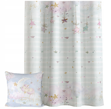 Готова штора Soovi Home Kidbe Зірочки 140 х 250 см на тасьмі (13273890831)