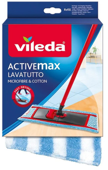 Wymienny mop Vileda Active Max Biało-niebieski (8001940006659)