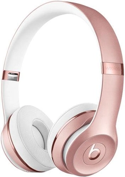 Bezprzewodowe słuchawki Beats Solo3 w kolorze różowego złota (MX442)