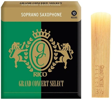 Трость для сопрано саксофона D'Addario Grand Concert Select - Soprano Sax #3.5 (1шт)