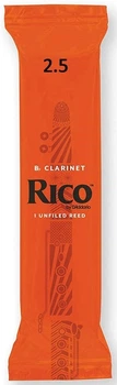 Трость для кларнета D'Addario Rico - Bb Clarinet #2.5 (1шт)