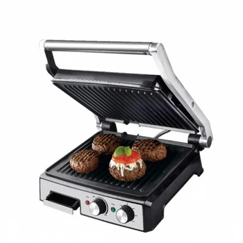 Гриль электрический, прижимной с таймером Haeger HG-2681 2800W