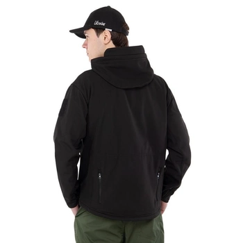 Куртка тактична флісова Zelart Tactical Scout 7491 розмір 3XL (54-56) Black