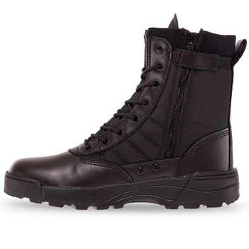 Чоловічі тактичні черевики берці Zelart Military Rangers 9195 43 Black