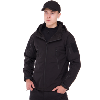Тактична куртка Zelart Tactical Scout 5707 розмір XL (50-52) Black