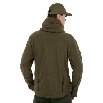 Куртка тактическая флисовая Zelart Tactical Scout 6004 размер XL (50-52) Olive