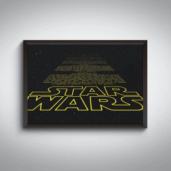 Постер Star Wars / Звездные войны / Титры (SW6)