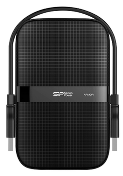 Зовнішній жорсткий диск Silicon Power Armor A60, Black (SP010TBPHDA60S3A)