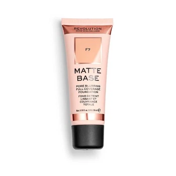 Тональный крем с матовым финишем Makeup Revolution Matte Base Foundation "F7" 28 мл. Бежевый
