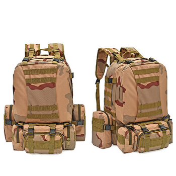 Тактический рюкзак песочный камуфляж Victory 50-497