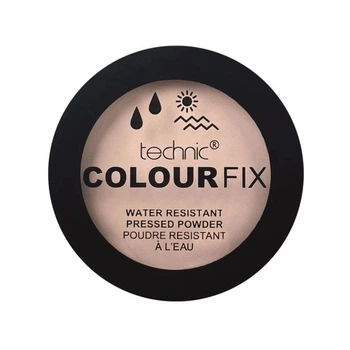 Пудра для лица водостойкая Technic Colour Fix Water Resistant Pressed Powder "Blanched Almond" 10 гр. Светло-бежевый