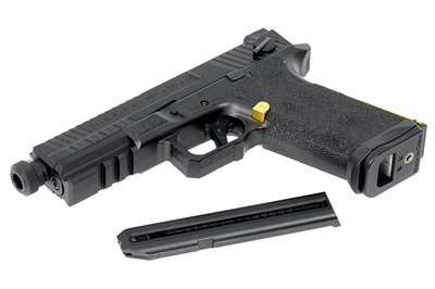 Страйкбольний пістолет Cyma Glock 18 CM.135S AEP Black