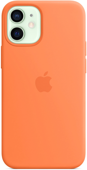 Etui Apple MagSafe Silicone Case do Apple iPhone 12 mini Kumquat (MHKN3)