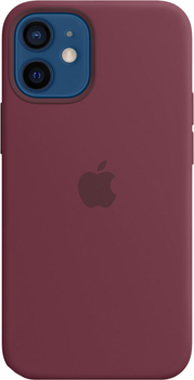 Панель Apple MagSafe Silicone Case для Apple iPhone 12 mini Plum (MHKQ3)