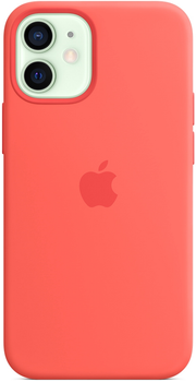 Панель Apple MagSafe Silicone Case для Apple iPhone 12 mini Pink Citrus (MHKP3)