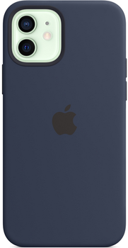 Панель Apple MagSafe Silicone Case для Apple iPhone 12/12 Pro Deep Navy (MHL43)