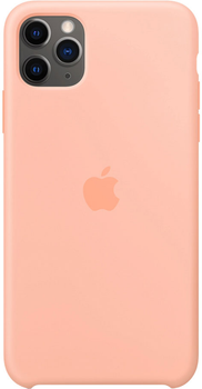 Панель Apple Silicone Case для Apple iPhone 11 Pro Max Grapefruit (MY1H2)