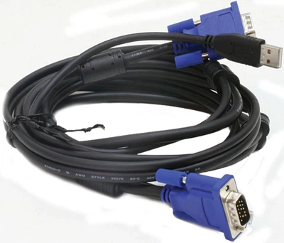 Комплект кабелей D-Link DKVM-CU5 для KVM-переключателей, 4.5m