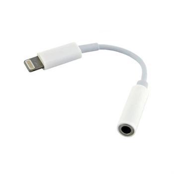 Аудио-переходник WALKER WA-020 Lightning to AUX 3.5мм (Universal IC)