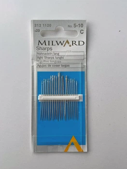 Голки для ручного шиття гостр №5-10. Milward (2121120)